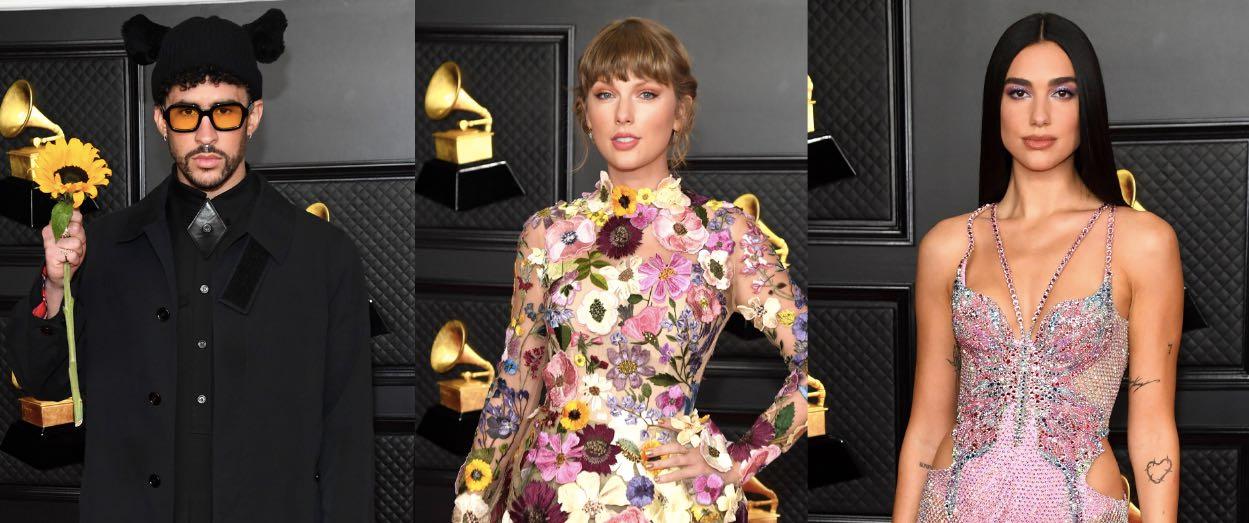 PREMIOS GRAMMYs 2021: LOS LOOKS MÁS DESLUMBRANTES DE LA ALFOMBRA ROJA