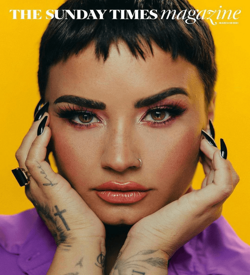 Demi Lovato revela que se identifica como pansexual y dice estar muy orgullosa de decirlo