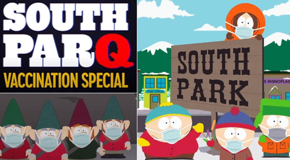 South Park lanza capitulo sobre la vacunación contra el covid-19