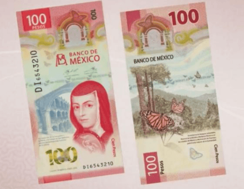 Billete de 100 pesos es el más bonito del mundo.