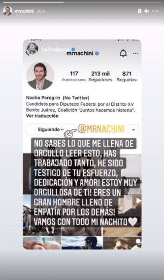 Hermano de Belinda, Ignacio Peregrín , anuncia candidatura a  diputado