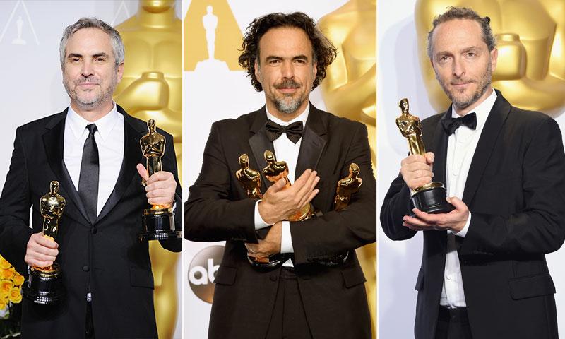 Galería de momentos icónicos de mexicanos en los premios Oscar