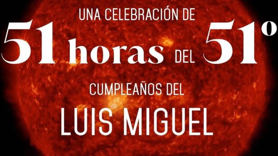 Netflix y la NASA celebran el cumpleaños de Luis Miguel.