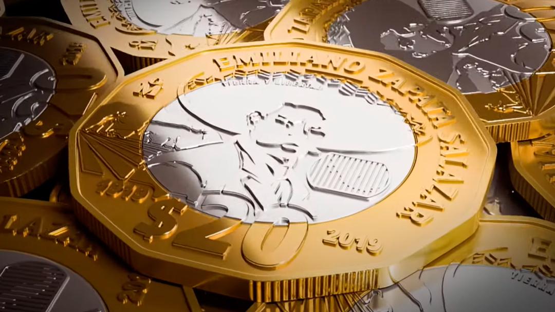 Conoce la nueva moneda de 20 pesos, conmemorativa de Emiliano Zapata