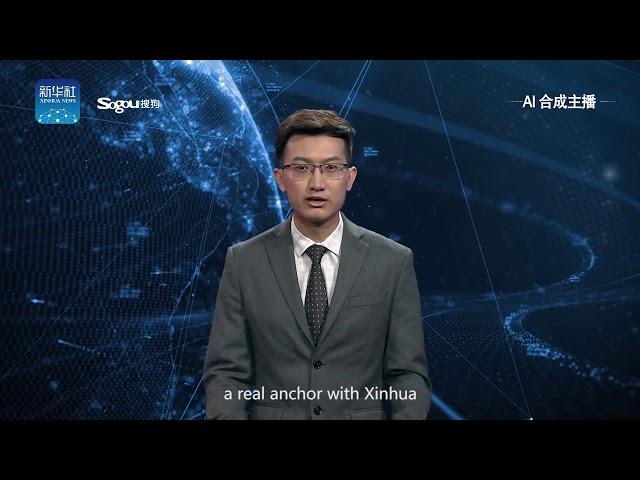 El primer presentador de noticias virtual