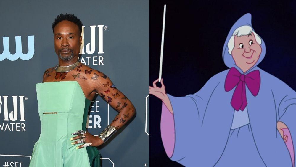 Fotos de Billy Porter como la primer hada sin género en Cenicienta