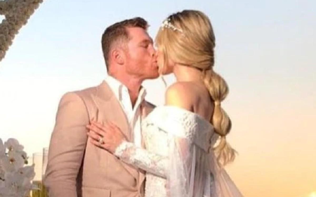 Saúl “El Canelo” Álvarez se casó con Fernanda Suárez.