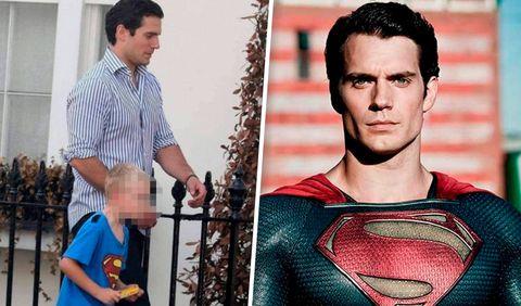 Henry Cavill asiste a colegio de su sobrino para comprobar que es Superman