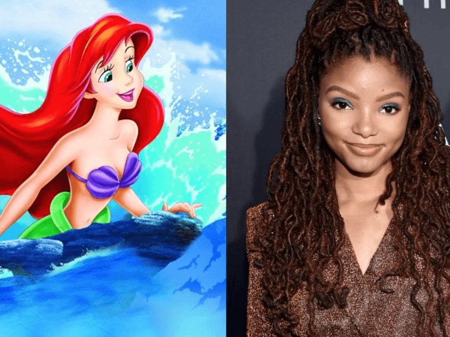 Filtran imágenes de Halle Bailey en el set del Live Action de La Sirenita