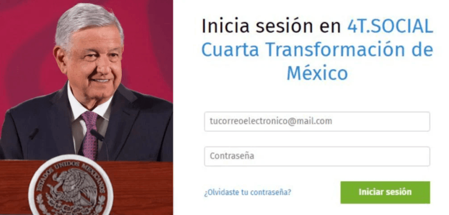 La 4T ya tiene red social