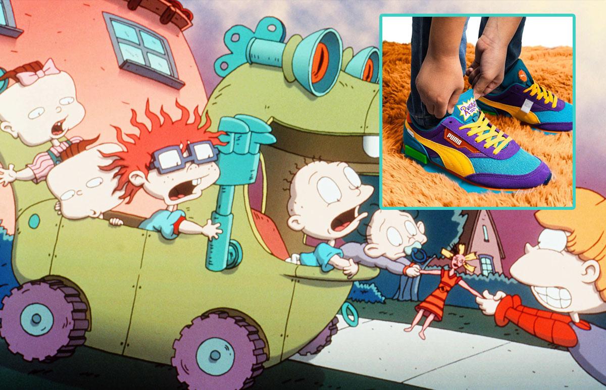 Puma y Nickelodeon lanzan tenis Rugrats, ¡checa cómo son!
