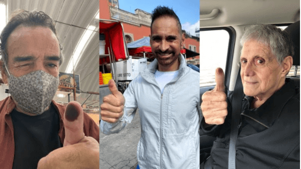 Estos son los famosos que votaron en la consulta de los expresidentes