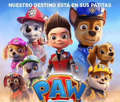 ¡Se escuchan ladridos en el cine! Película de Paw Patrol tiene vueltos locos a los más pequeños