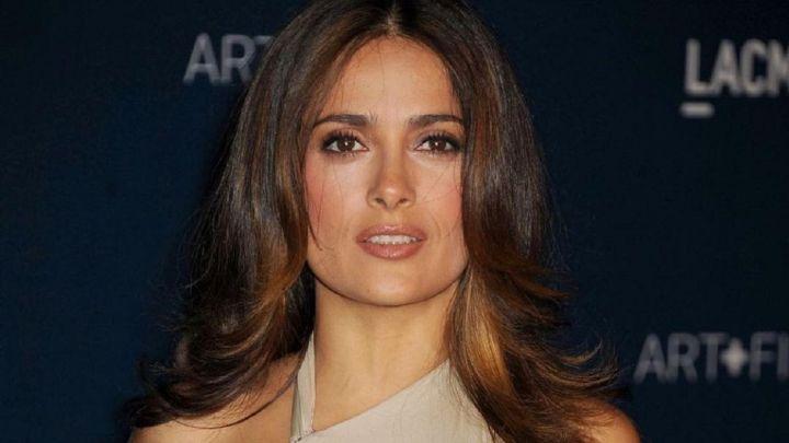 ¡Al estilo Shakira! Salma Hayek enloquece a todos al bailar la danza de los 7 velos