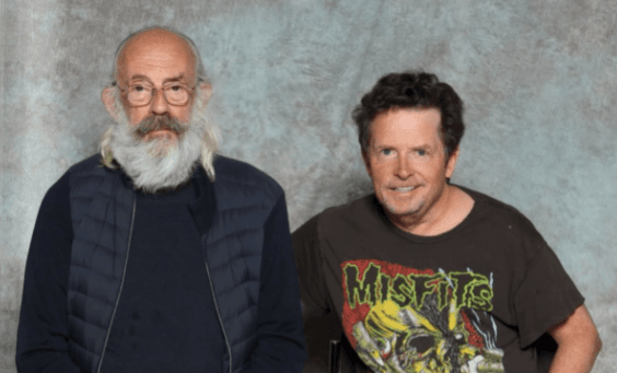 36 años después se reúne Christopher Lloyd y Michael J. Fox de Volver al futuro