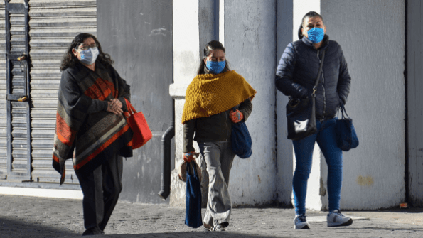 Llega primer frente frío del año