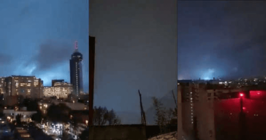 ¿Qué son los destellos de luz percibidos en el cielo luego del sismo?
