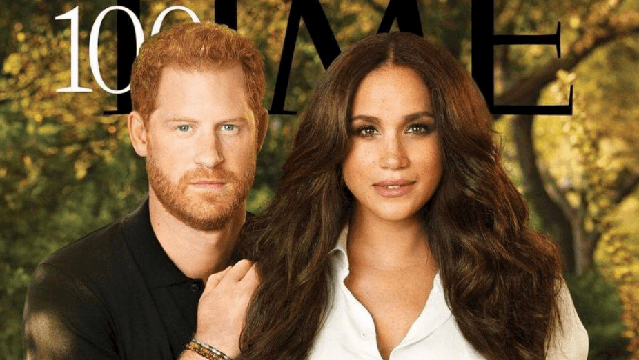 Meghan y Harry protagonizan la portada de la revista Time