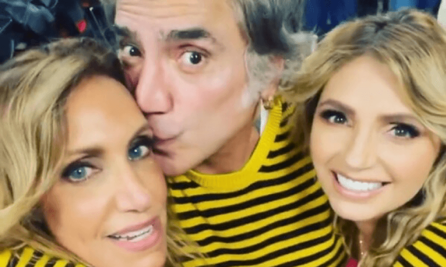 Reaparece Angélica Rivero en compañía de Alejandro Fernández y Lili Estefan