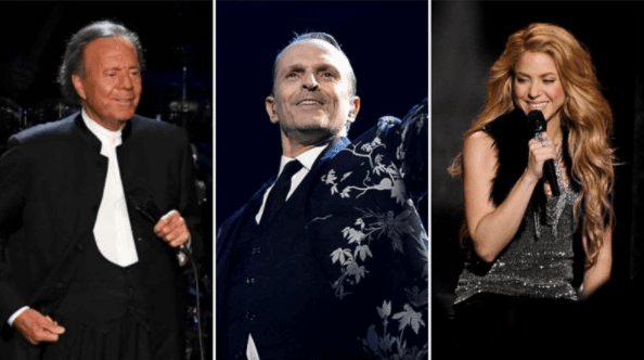 Shakira, Miguel Bosé y Julio Iglesias metidos en problemas por evasión fiscal
