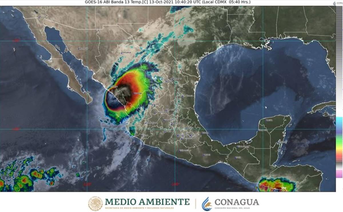 Entró Pamela a Sinaloa y ha dejado un desastre