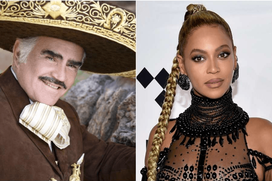 Beyoncé lamenta la muerte de Vicente Fernández; así fue como se despidió del cantante