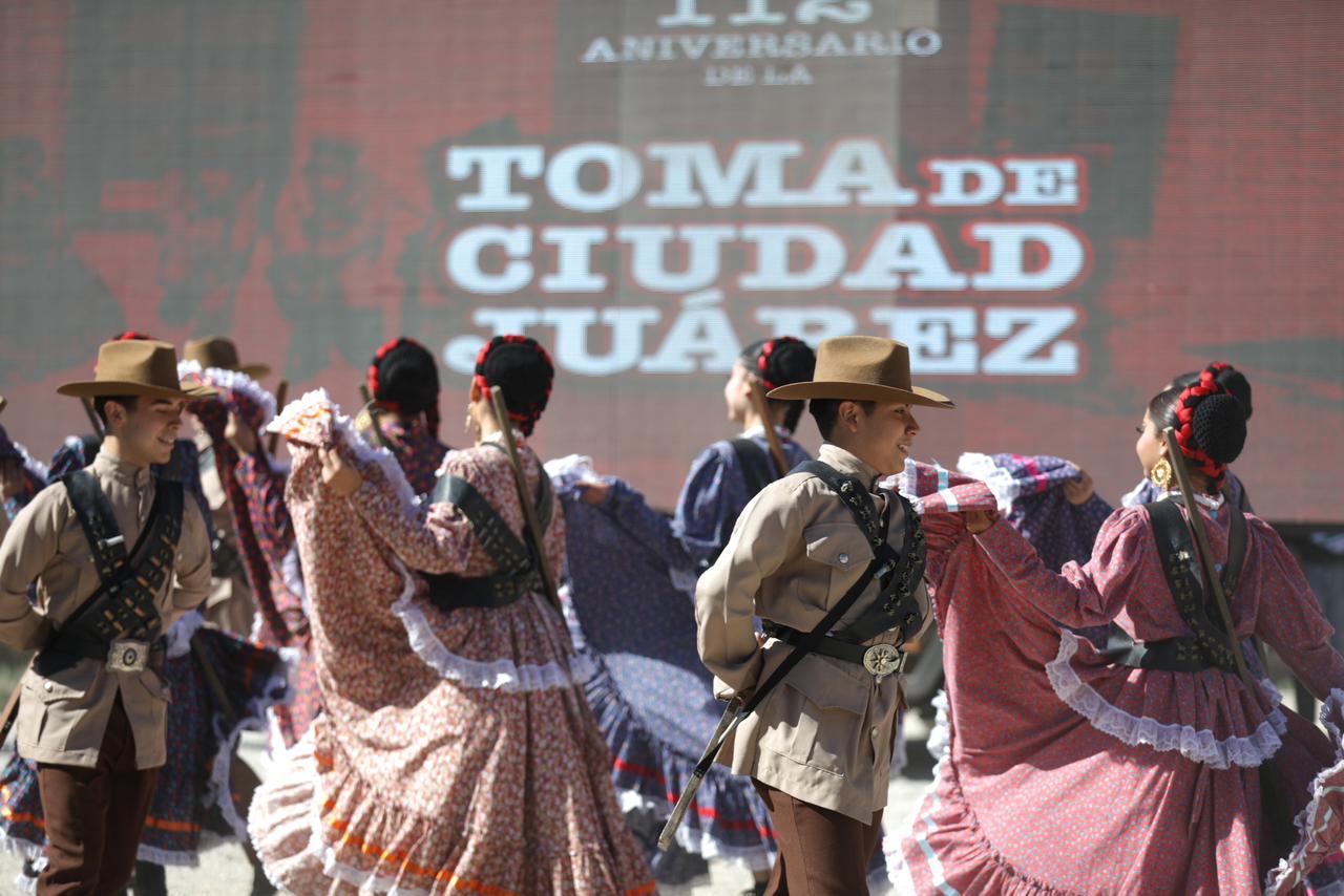 Conmemoran el 112 aniversario de la Toma de Ciudad Juárez Chihuahua