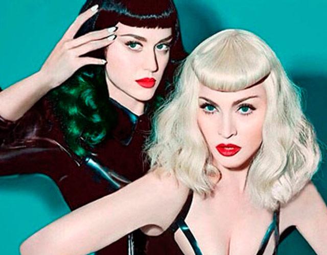 Madonna grabó con Katy Perry antes de su colapso