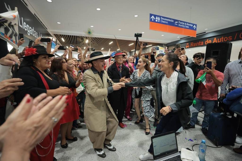 Claudia Sheinbaum visita  Ciudad Juárez