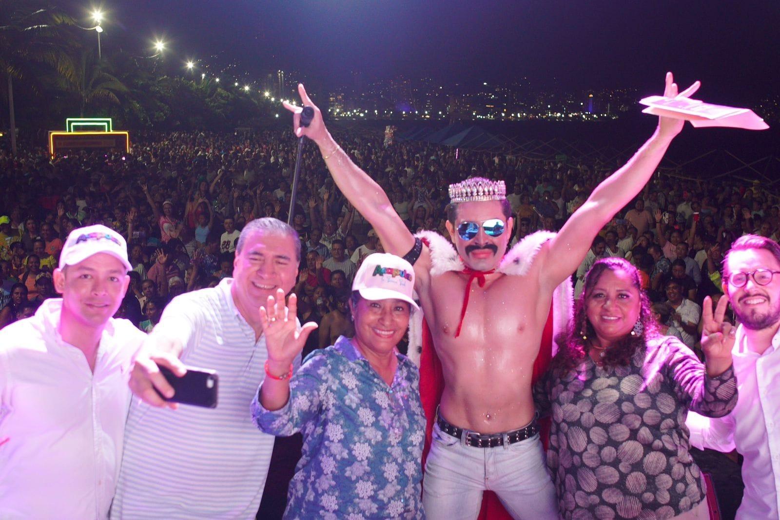 Se realiza con éxito en Acapulco la tercera edición de la Fiesta Retro 80’s y 90’s.