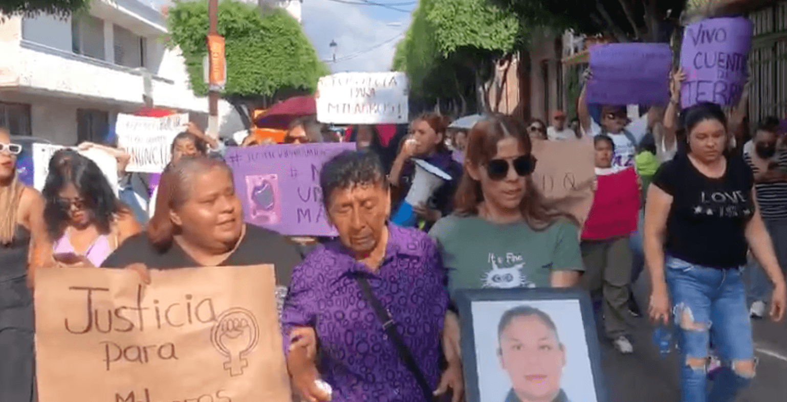 Protestan por justicia de Milagros; no fue asalto fue un asesinato
