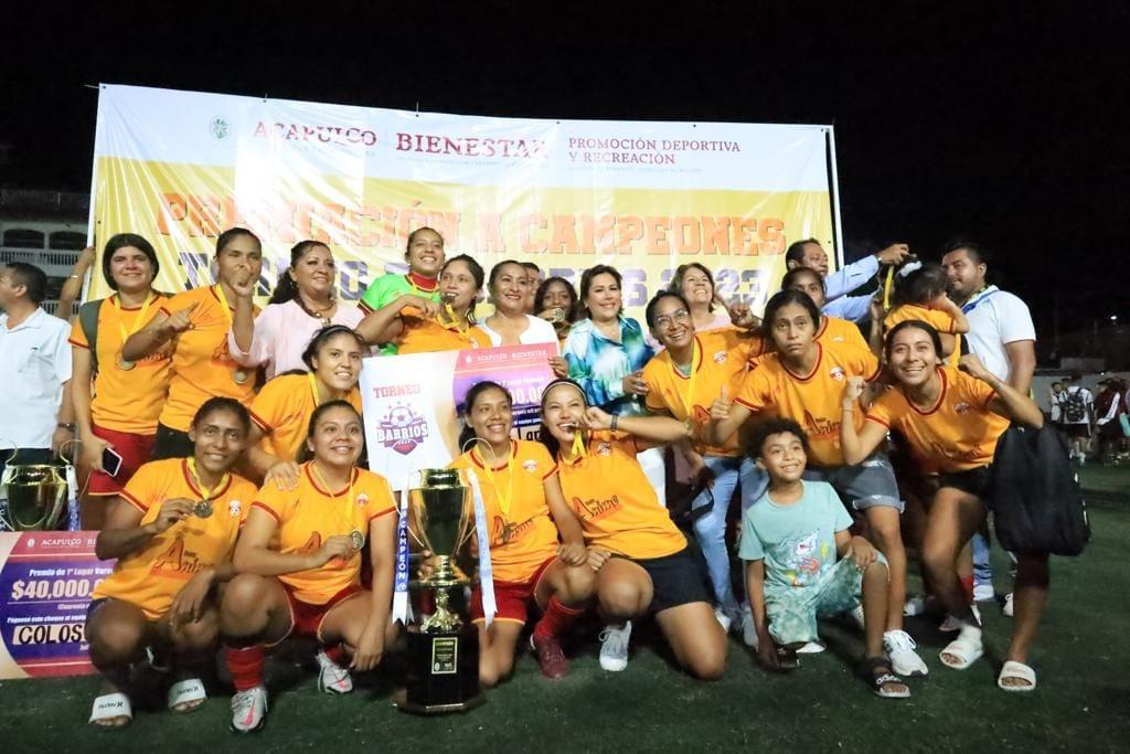 Más de 6 mil aficionados vivieron la gran final del Torneo de Barrios 2023 Acapulco