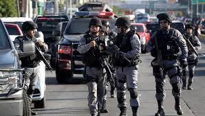 Atacan a tiros unidad de la policia del estado de Jalisco