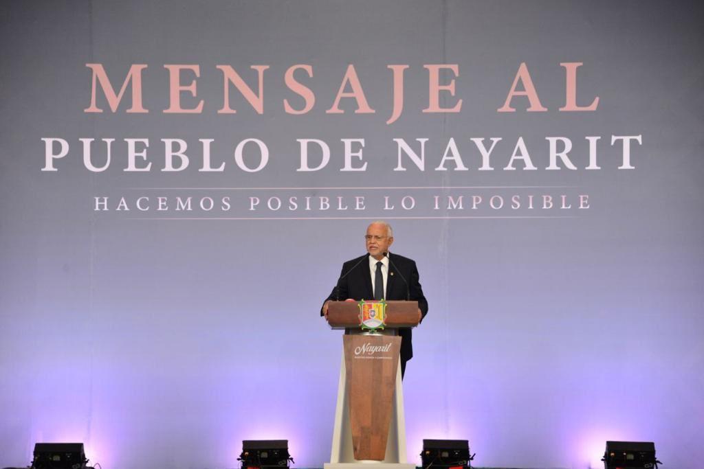 Rinde Gobernador de Nayarit, Segundo Informe de Actividades