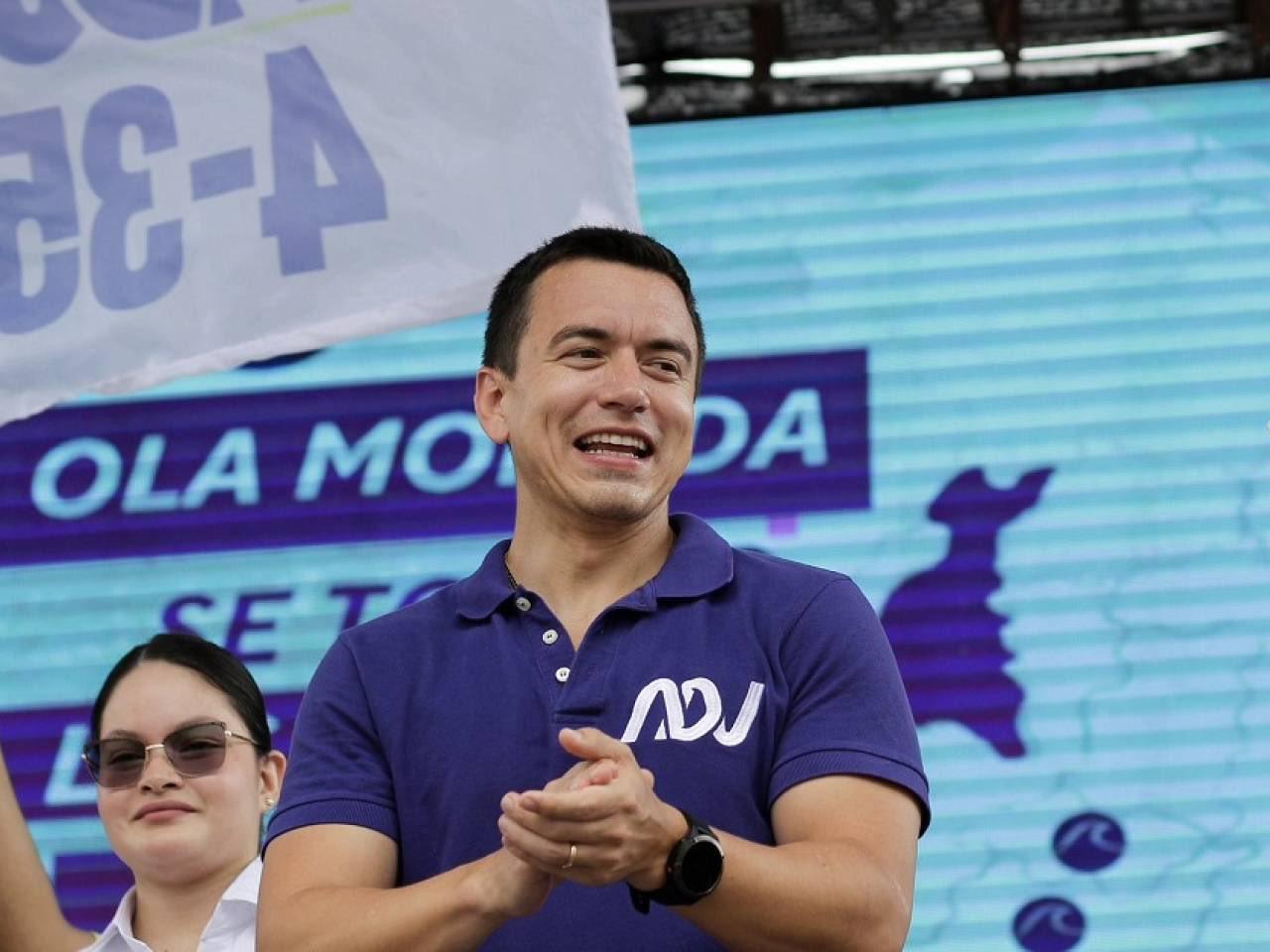 Ecuador tiene un nuevo presidente: Daniel Noboa 