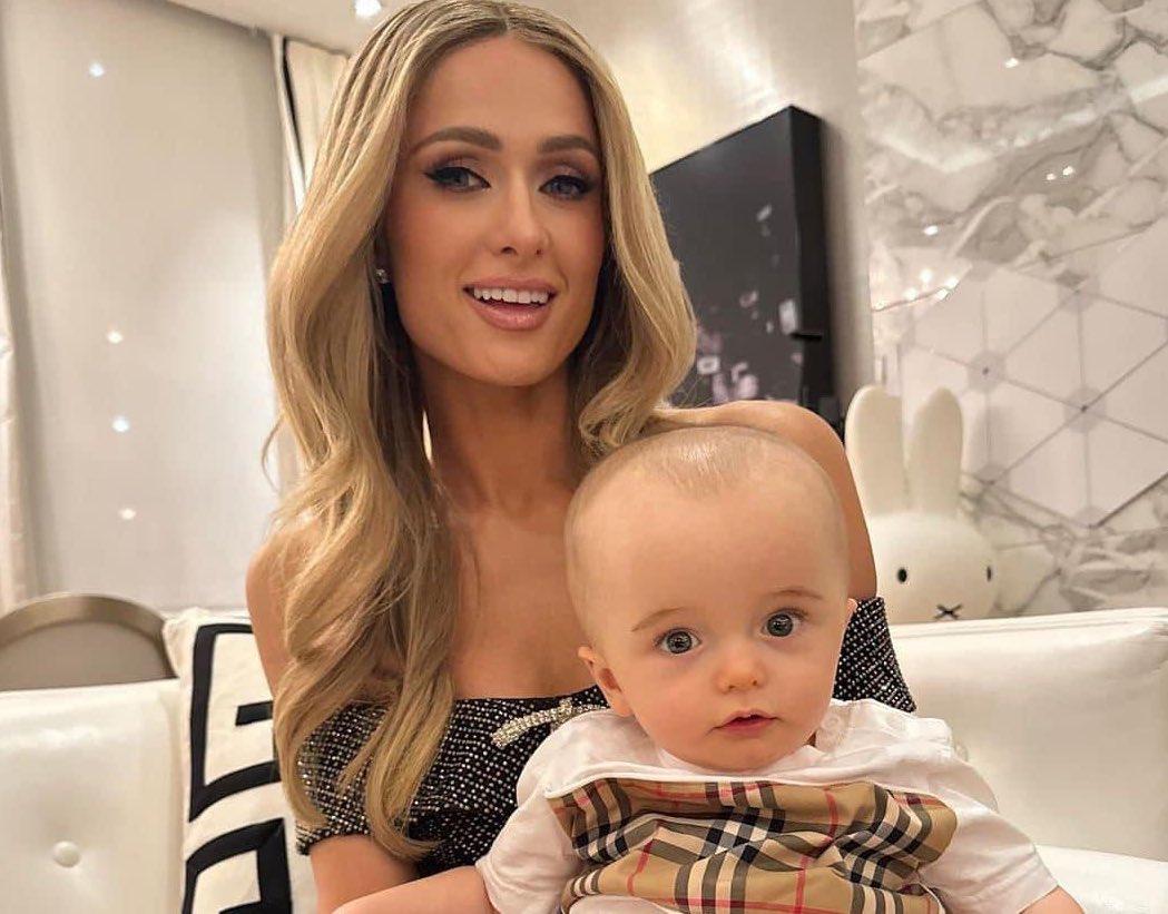 Paris Hilton defiende a su hijo y aclara que su salud es perfecta 