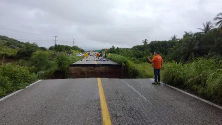 Tormenta tropical Max llegó a las costas de Guerrero 