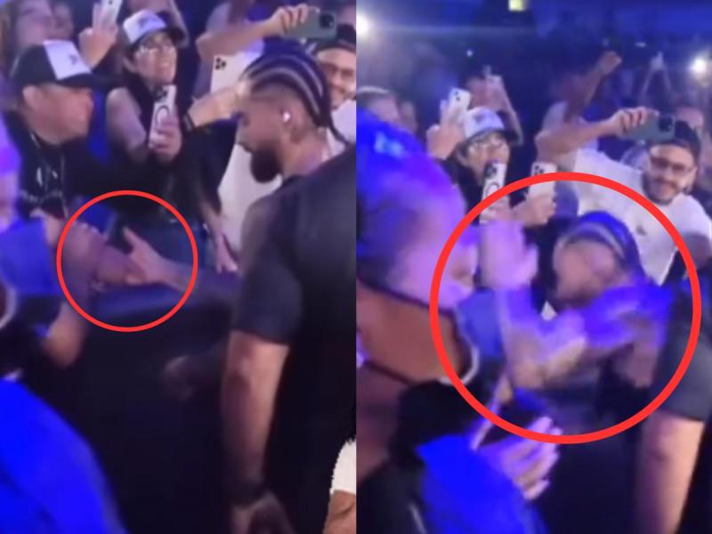 Maluma agrede a fan en el Don Juan World tour