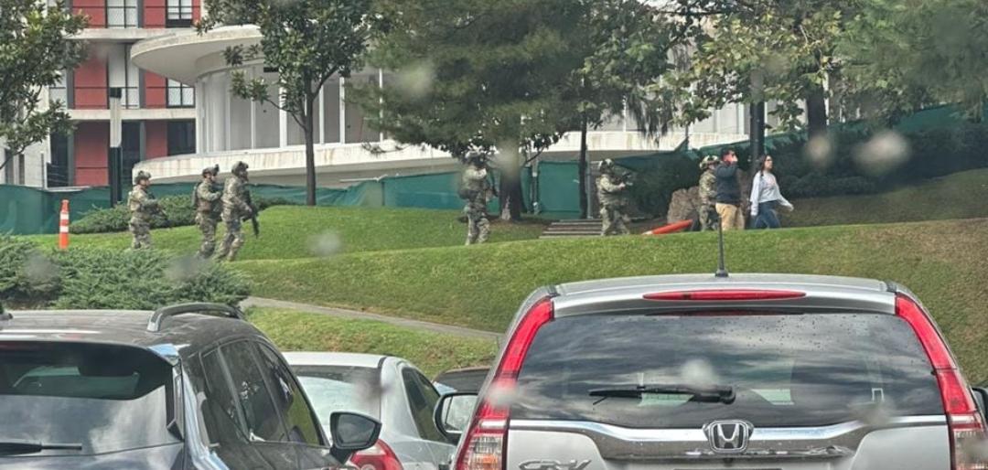 Operativo de la marina en zona exclusiva en Zapopan