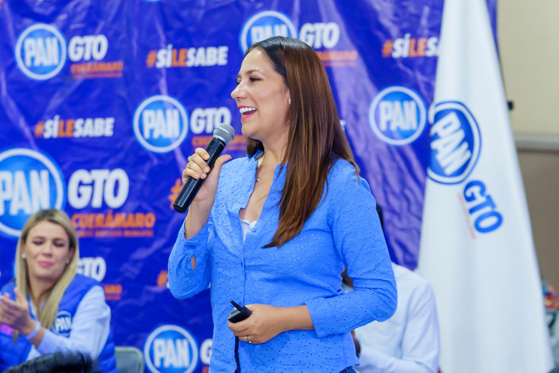 Libia García arranca pre campaña en Guanajuato