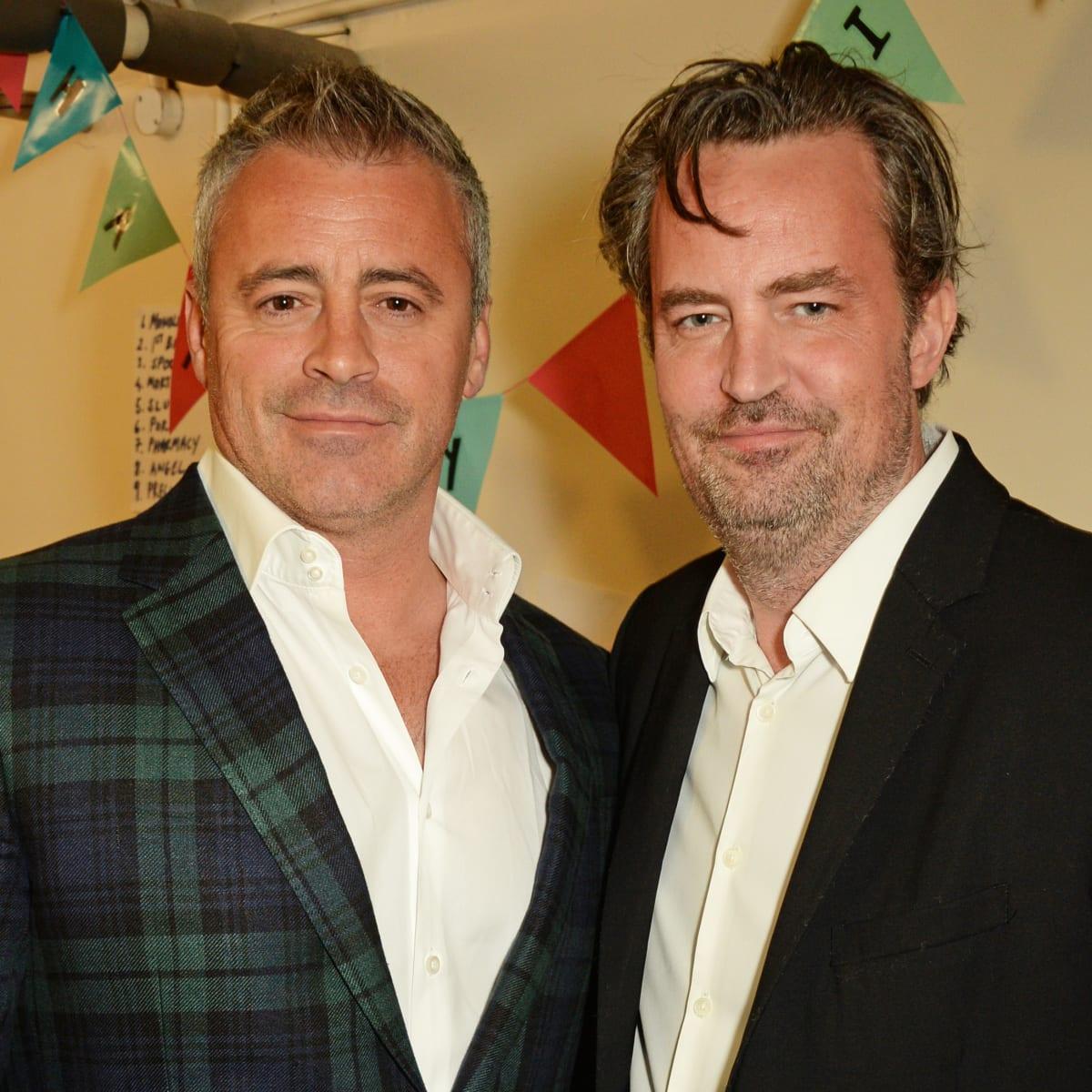 Matt Leblanc se despidió de Matthew Perry 