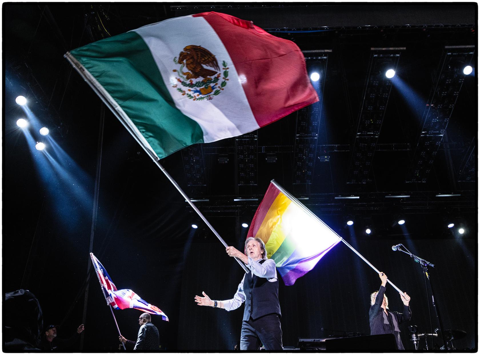 Paul Mc Cartney ya está en México