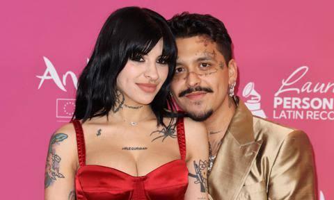 Nodal y Cazzu fueron captados en el concierto de LuisMi en Guadalajara 