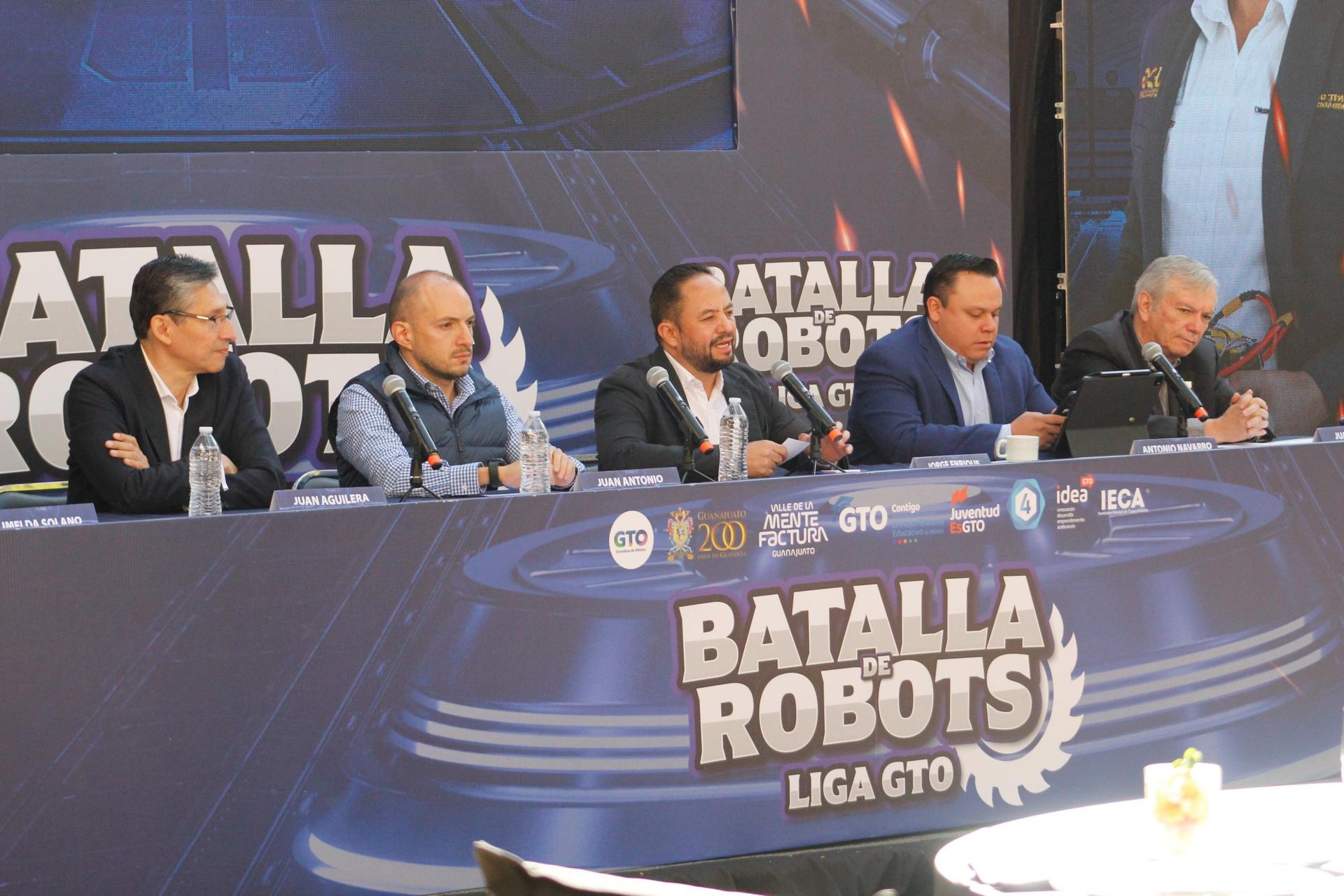 Llegará la &#8220;batalla de robots&#8221; a Guanajuato