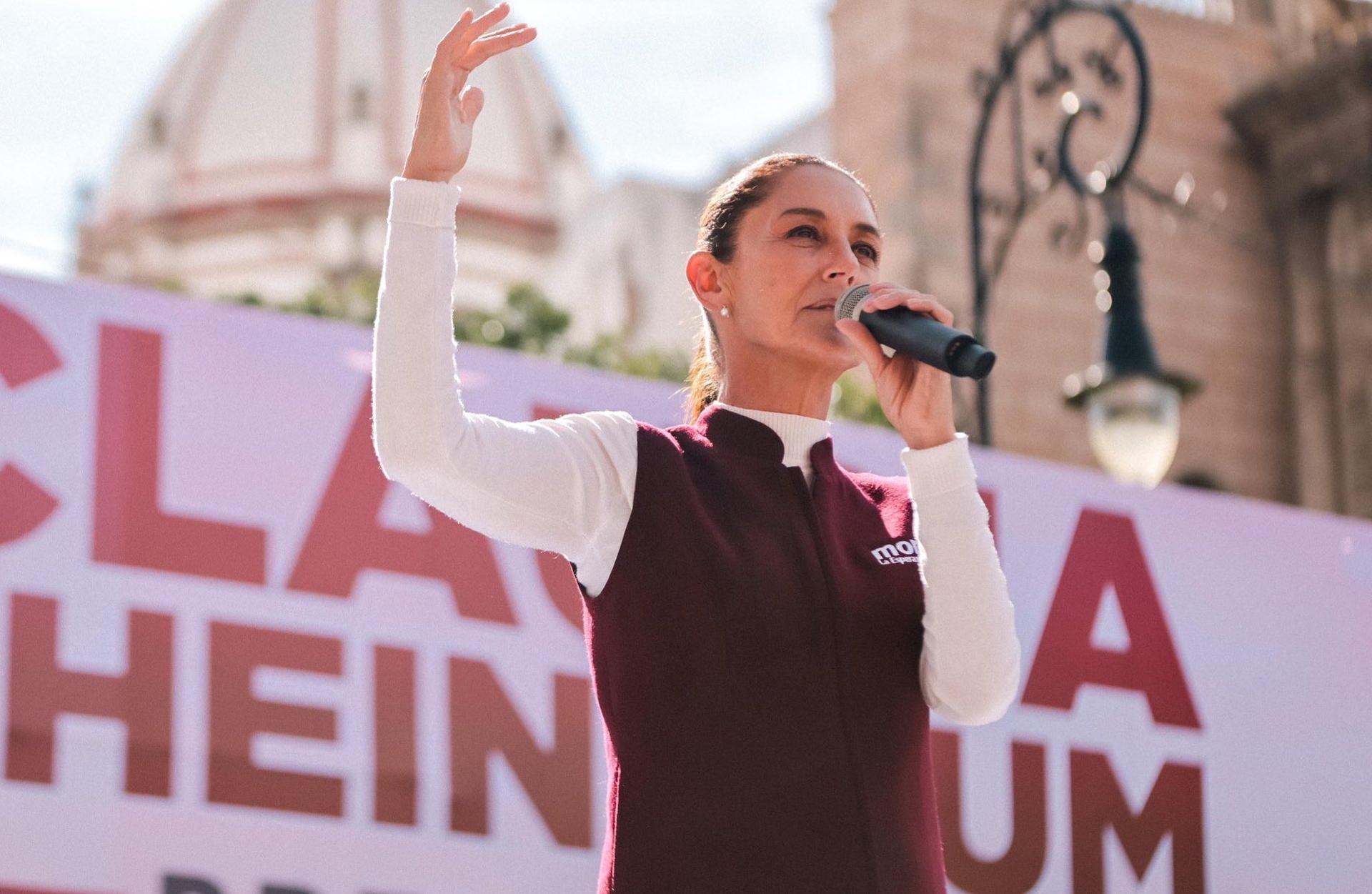 Claudia Sheinbaum se reúne con empresarios de León