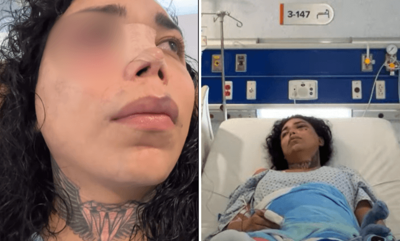 Paola Suárez sale del hospital