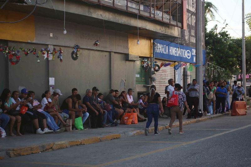Acapulco sin transporte público