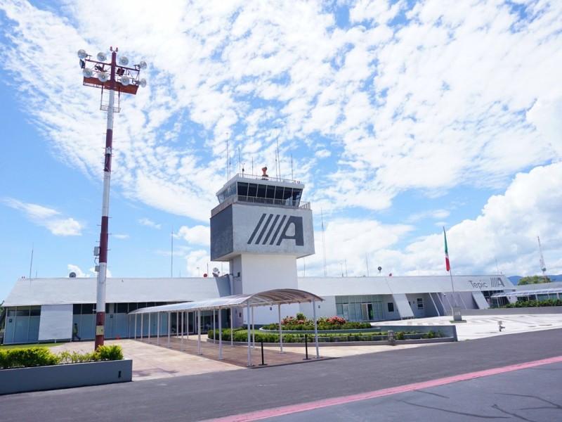 Aumentó aeropuerto de Tepic afluencia de pasajeros durante 2023