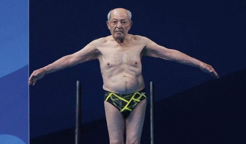 Extraordinario: clavadista de 100 años será parte del mundial de natación 2024