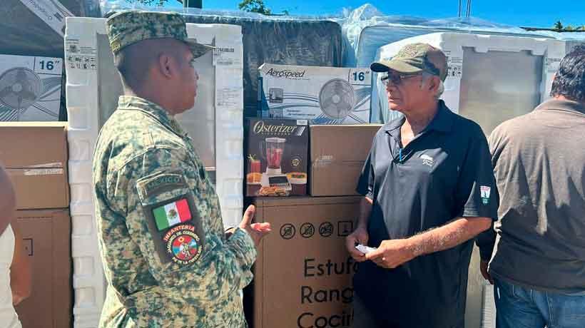 Concluye en Acapulco entrega de enseres